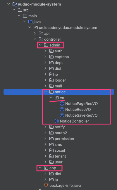 后端 Controller 结构